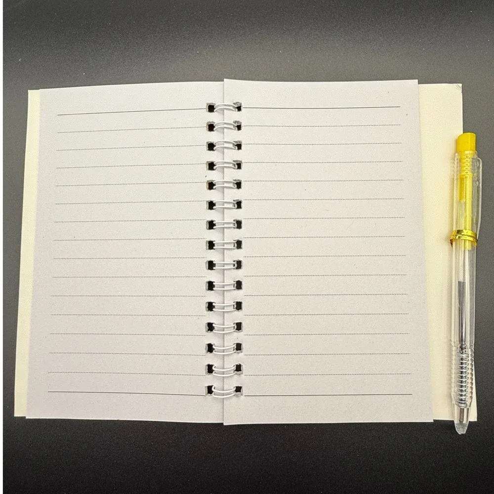 Brainrot Aesthetic Spiral Notepad w/ Pen Funny‎ Gift - New